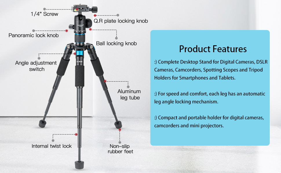 Compact Mini Tripod