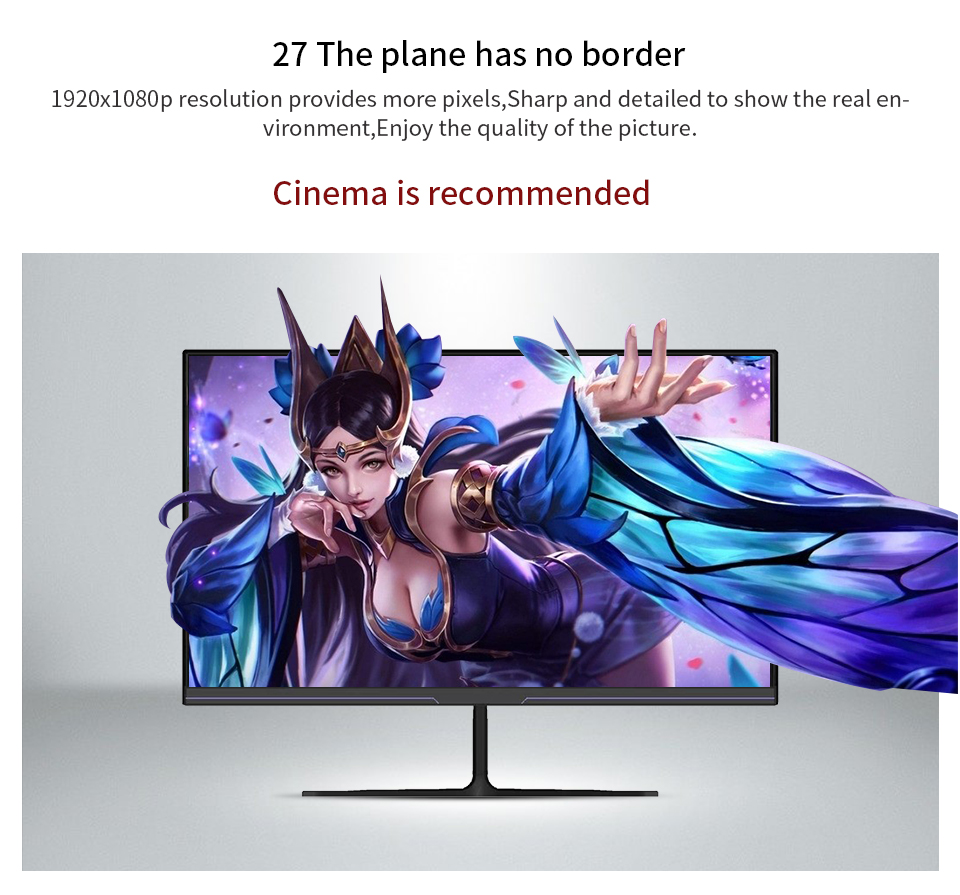 monitor 27 inch 75hz monitor 1080p monitor