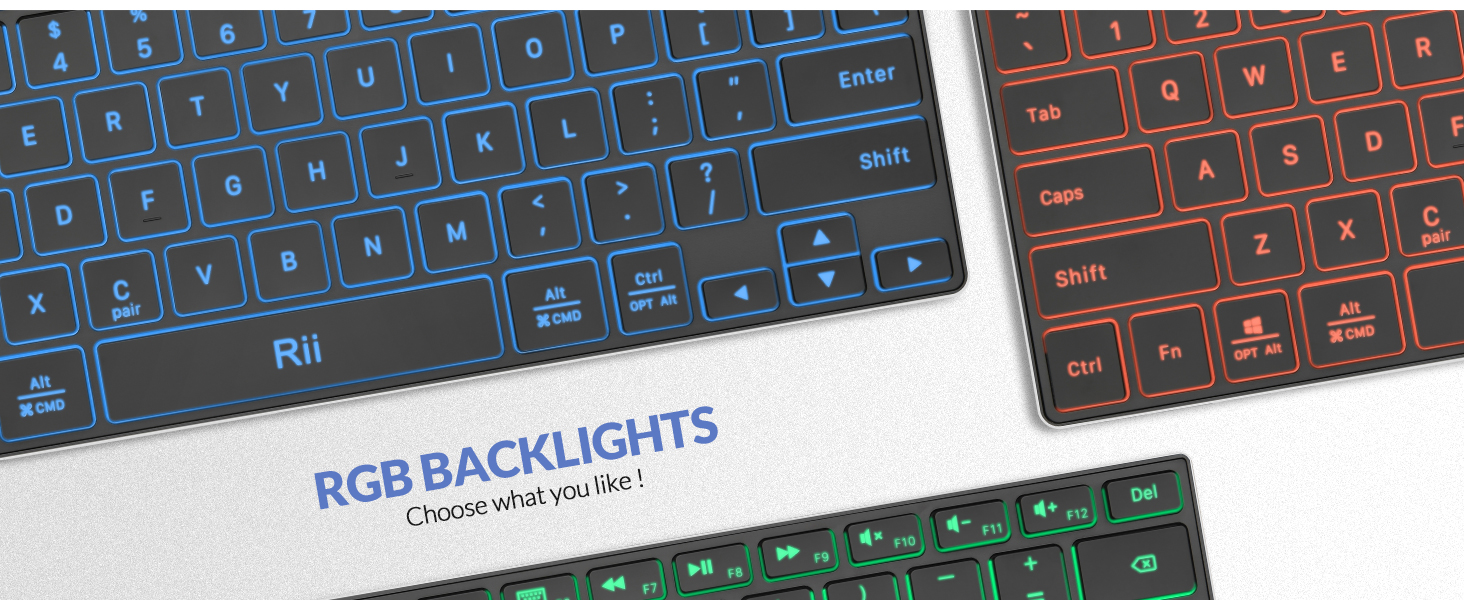 Rechargeable Keyboard with Aluminium Alloy Case