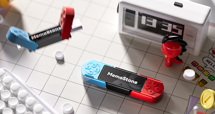 Vibrant Game Console-Inspired Design