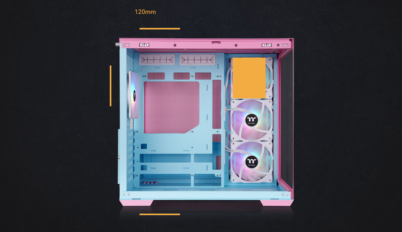 Thermaltake View 380 TG ARGB Mid Tower Chassis