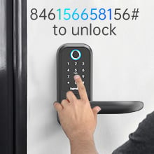 Anti-peep Keypad Add random digits to protect your passcode from prying eyes.