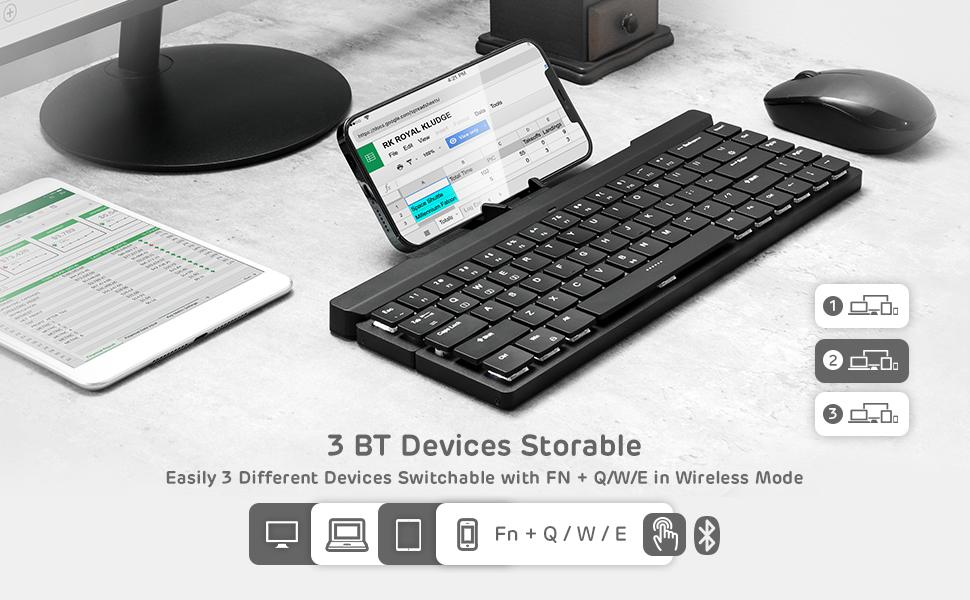 mechanical foldable keyboard