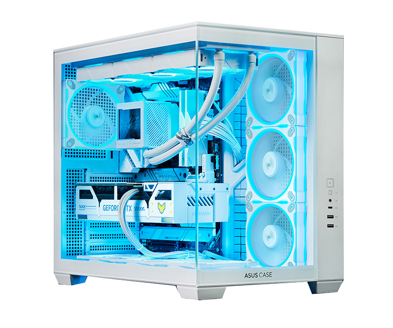 ASUS A32 PLUS White ATX gaming PC case