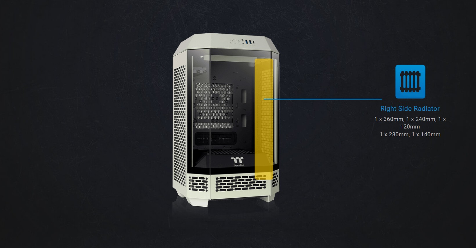 Thermaltake Tower 250 Mini-ITX Mini Tower Case