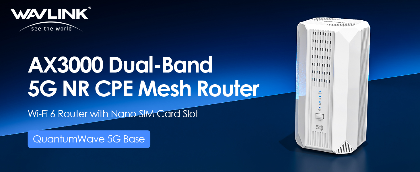 5g nr wifi router