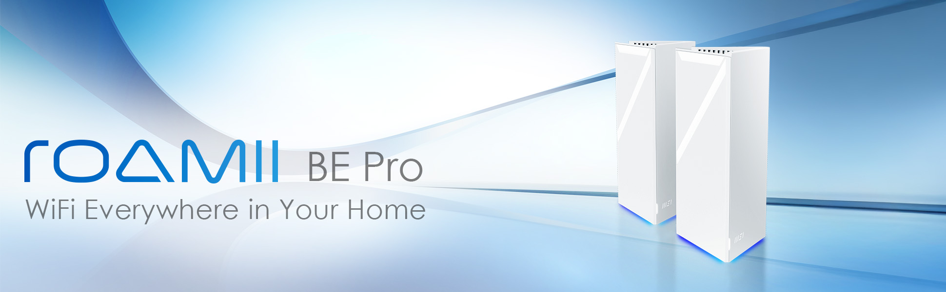MSI Roamii BE Pro Mesh System 2-Pack