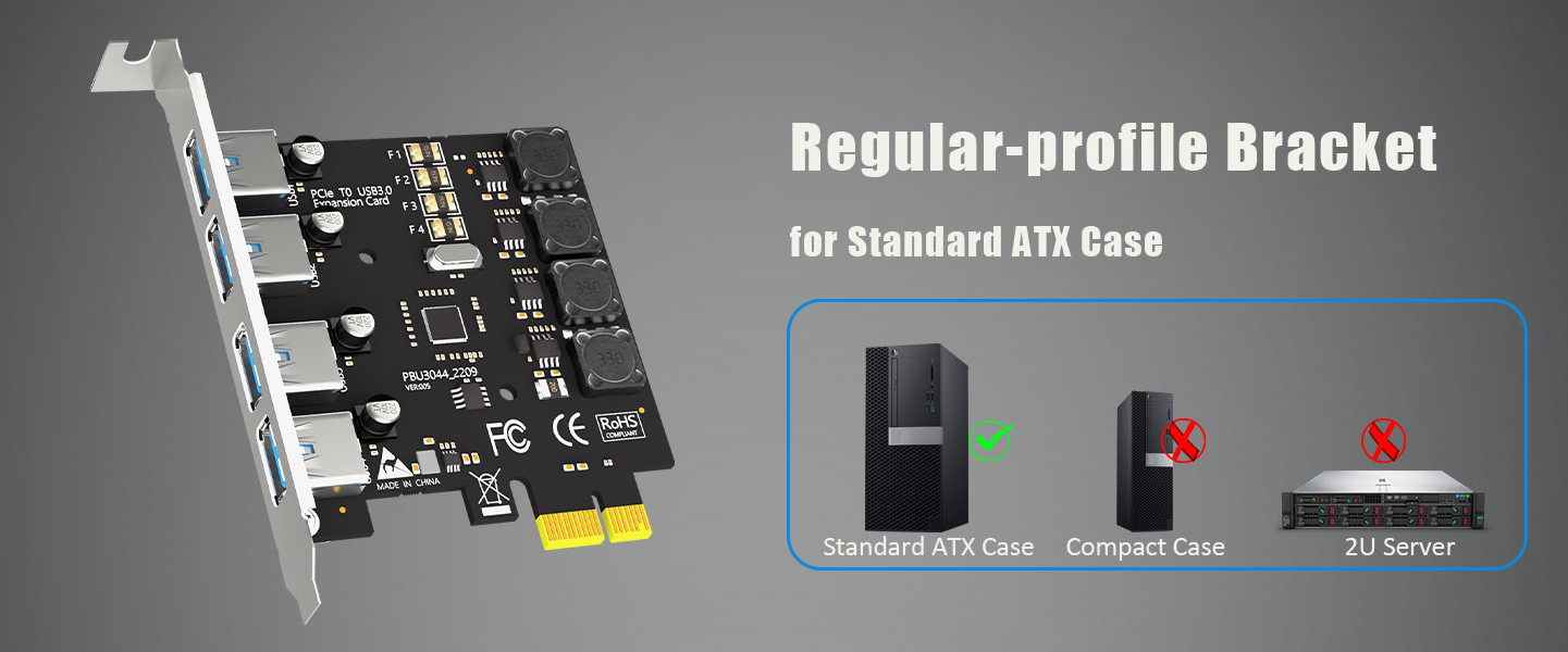 PCIe USB Expansion Card