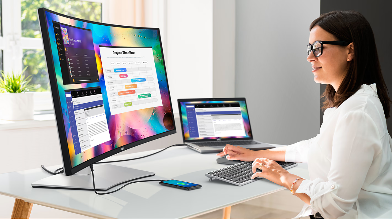 Dell U3824DW UltraSharp 38 Curved USB-C Hub Monitor 