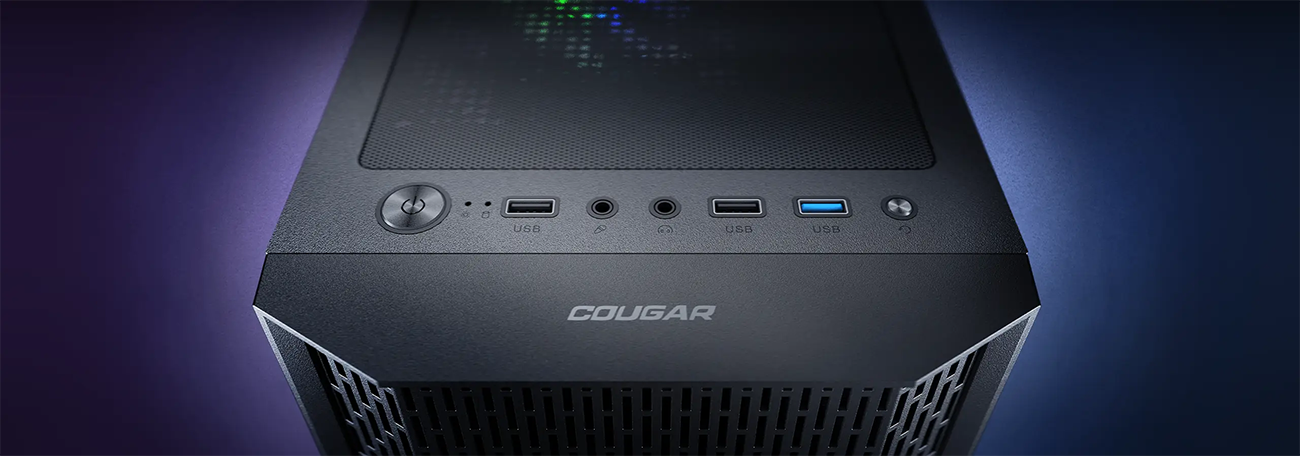COUGAR MX110 RGB Mid-Tower ATX PC Case