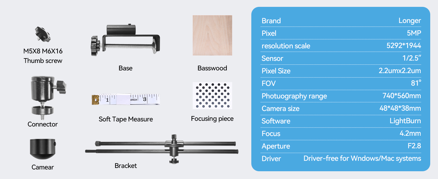 LightBurn Camera
