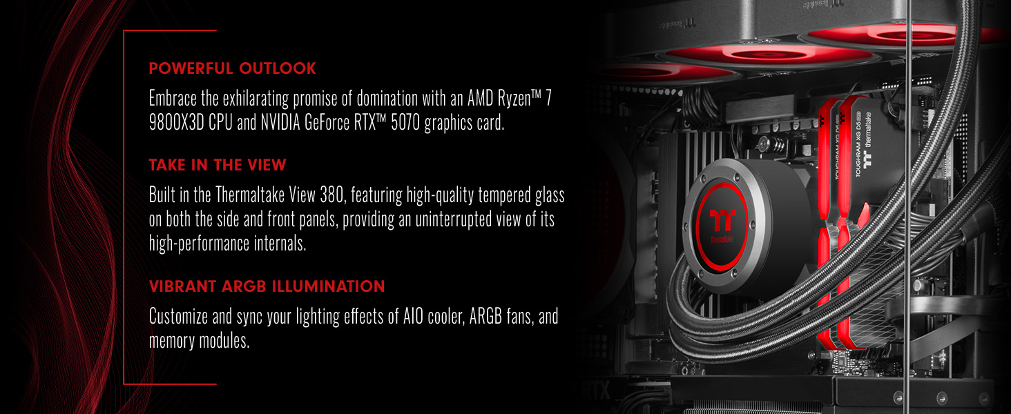 Thermaltake NE 9870-V380 Gaming Desktop PC