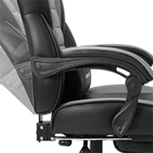 Racing Style Large Size High-Back PU Leather Gaming Chair BOSSIN