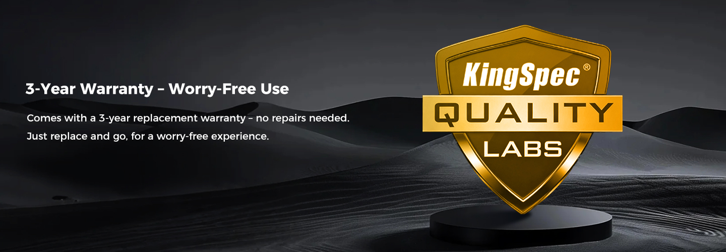 3-Year Warranty - Worry-Free Use