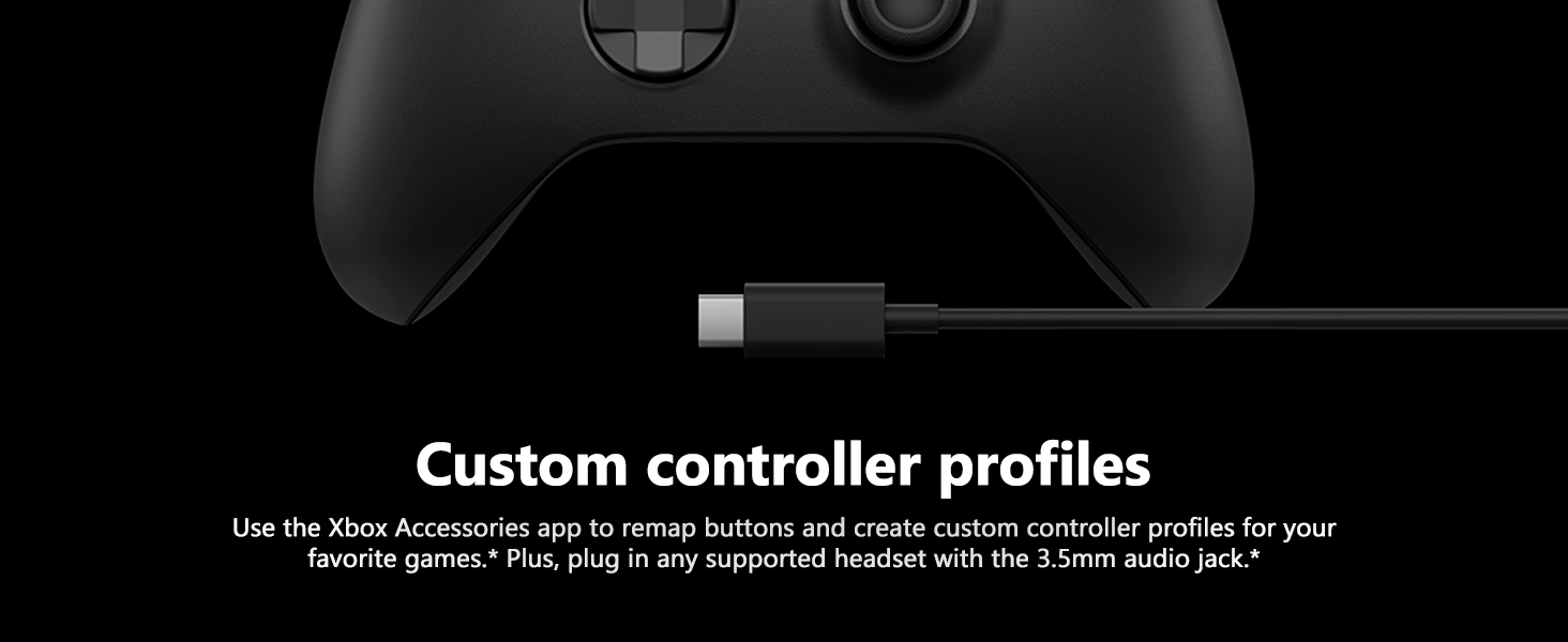 Xbox Wireless Gaming Controller + USB-C Cable-3