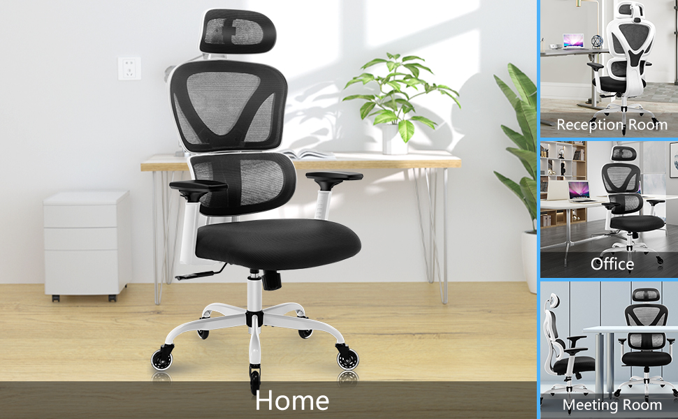 Techni mobili high back mesh online executive office chair with neck support