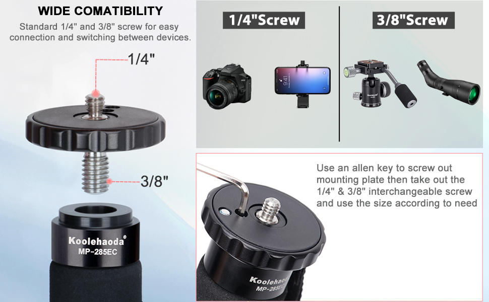 Camera Monopod Carbon