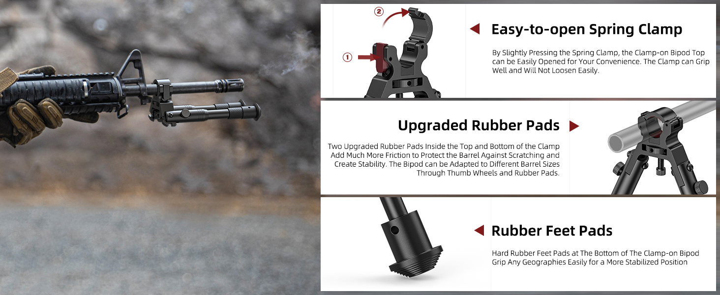 rifle bipod