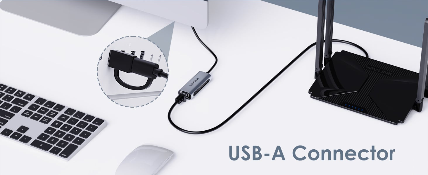 USB c and usb to ethernet adapter