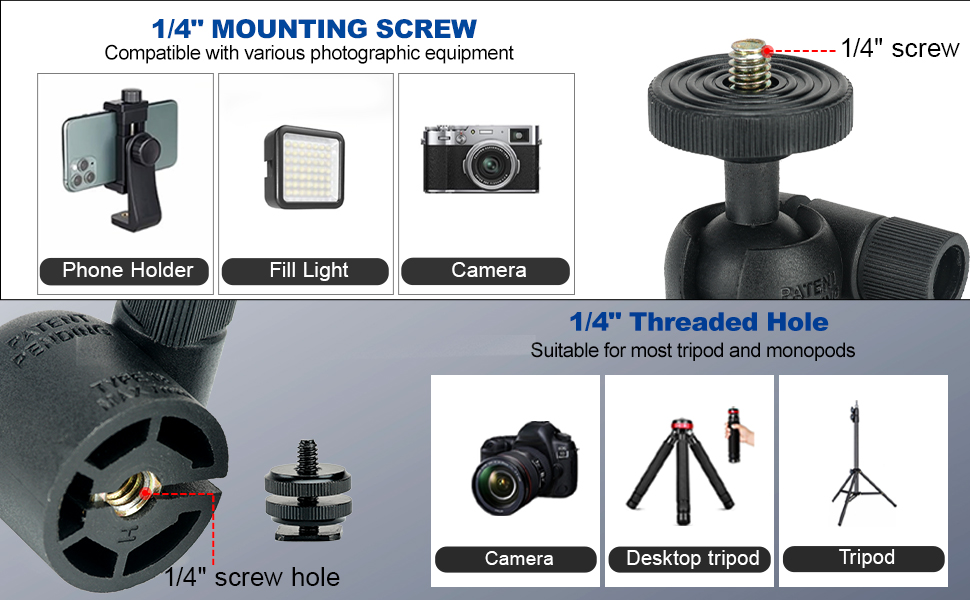 Cell Phone Tripod Mount Adapter