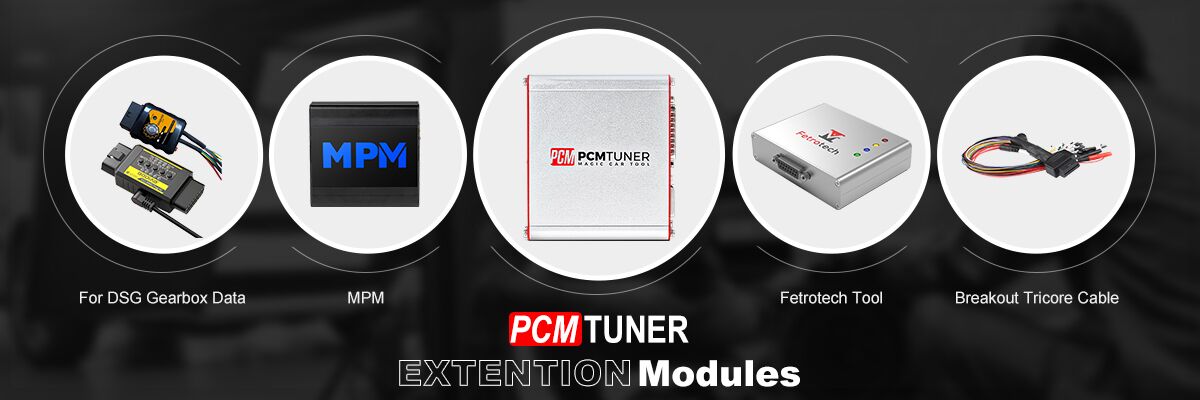 PCMTuner Extend Modules (Need to buy separately), make it more powerful.
