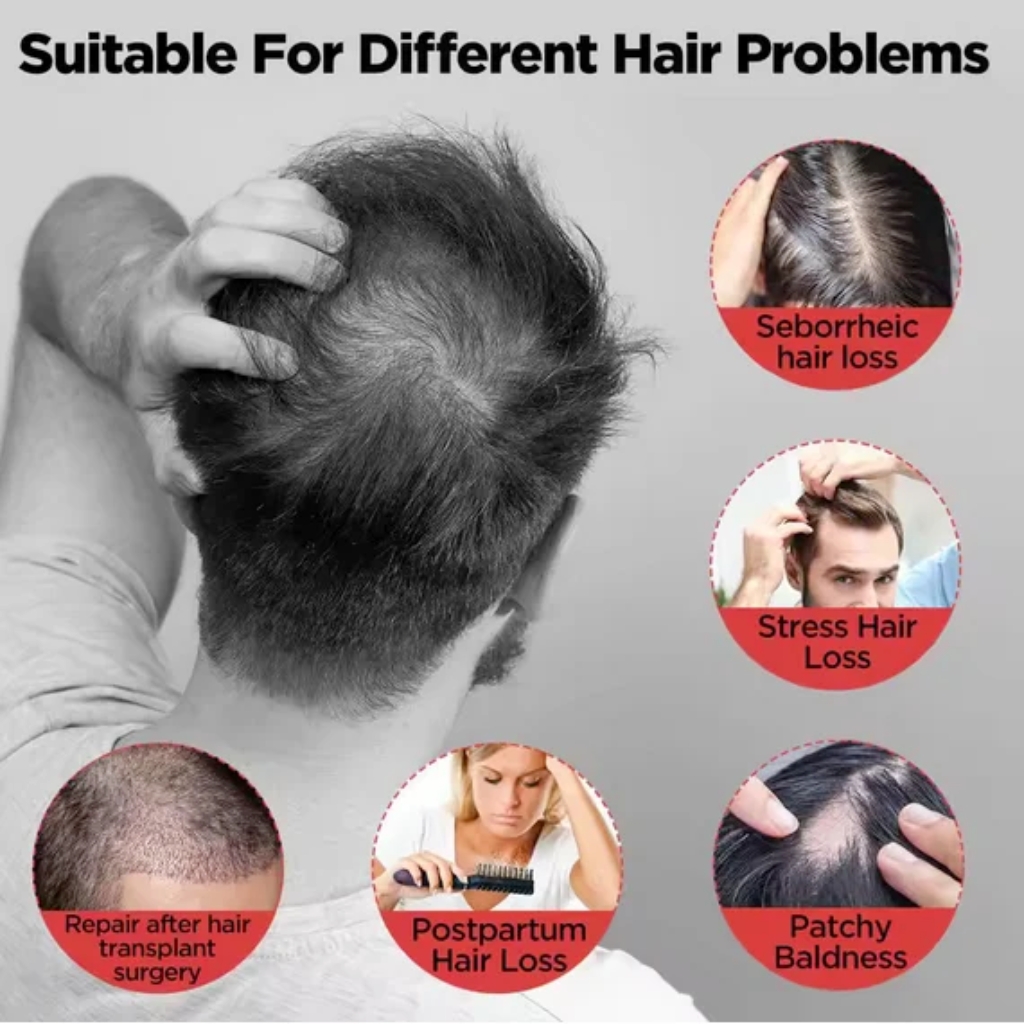 Some symptoms of hair loss