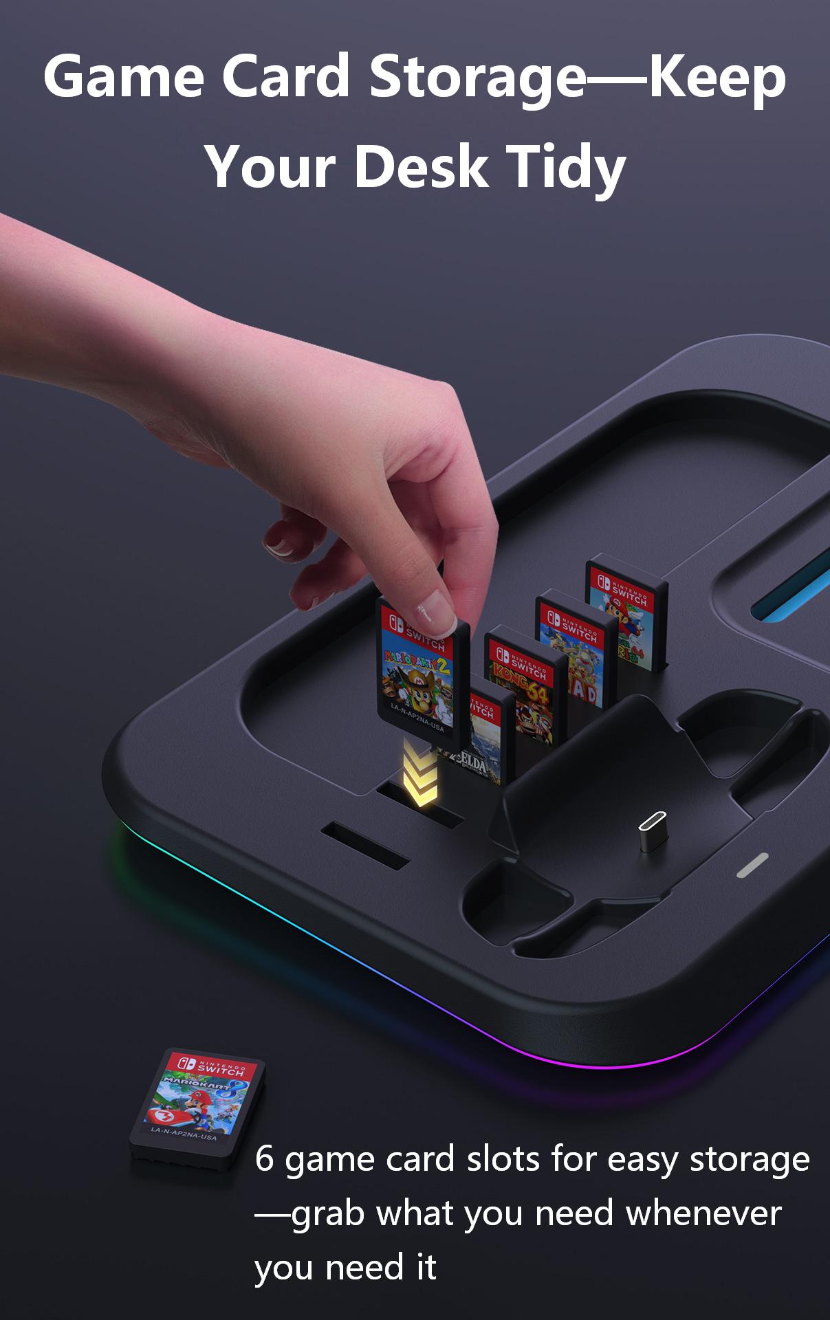 Game Card Storage-Keep Your Desk Tidy