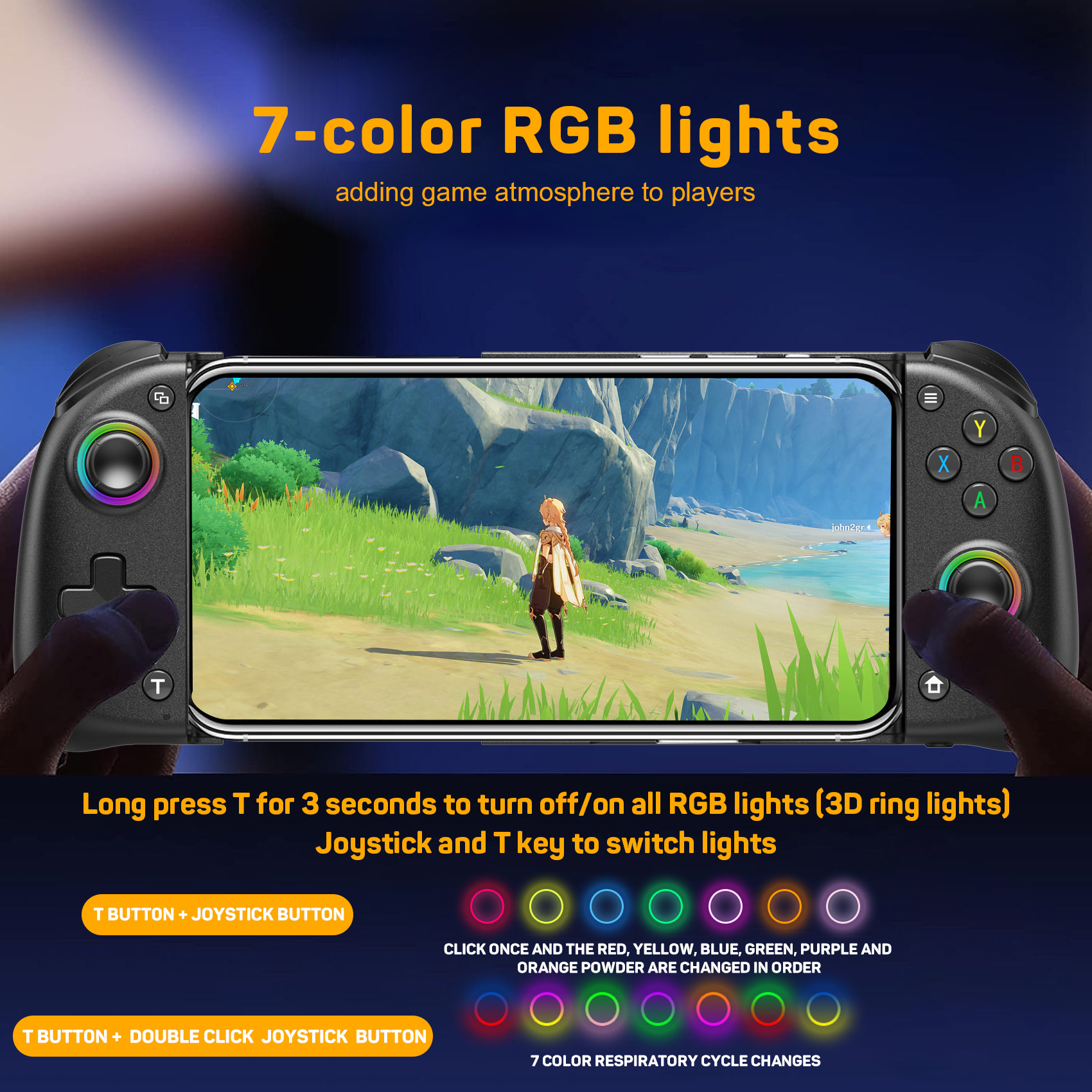 7-Color RGB Lights
