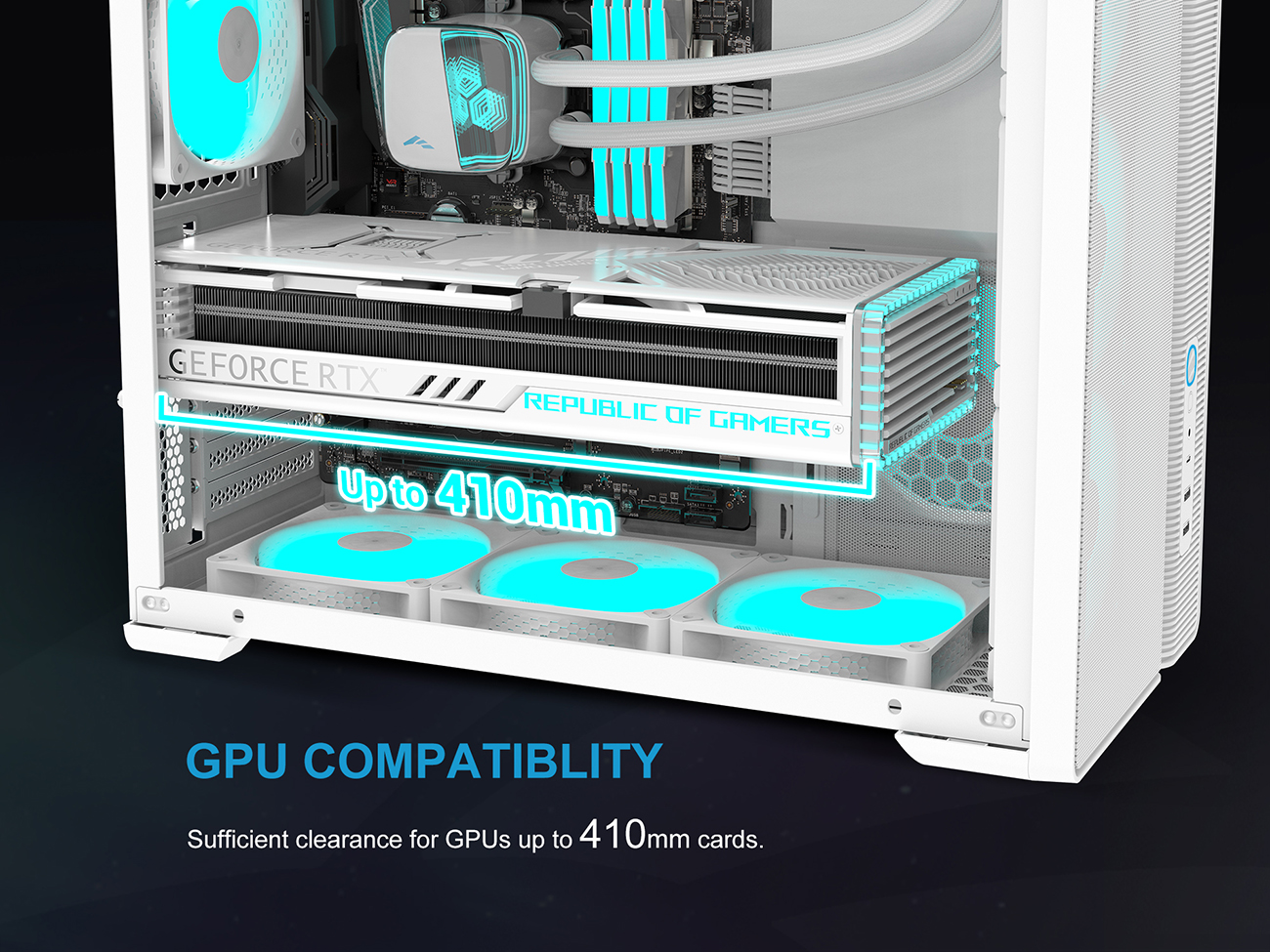 SAMA S50 ATX Mid Tower Case - White