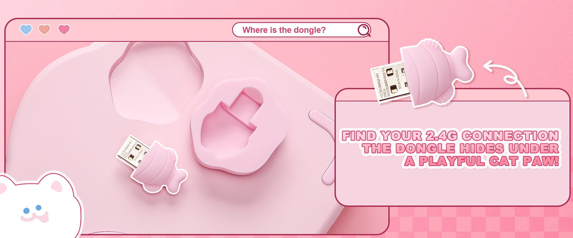 Where to find the 2.4G Dongle