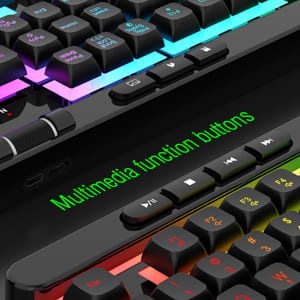 8 Keys of Multimedia function buttons
