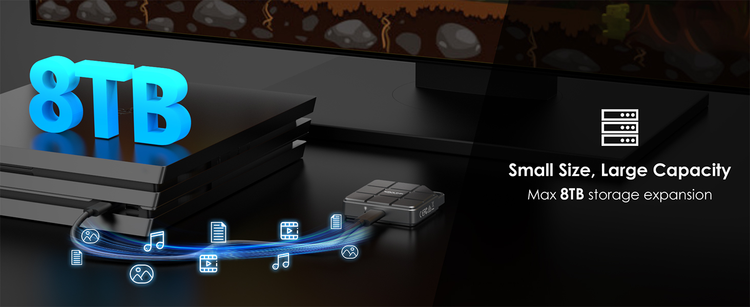 M.2 NVME SATA SSD Enclosure