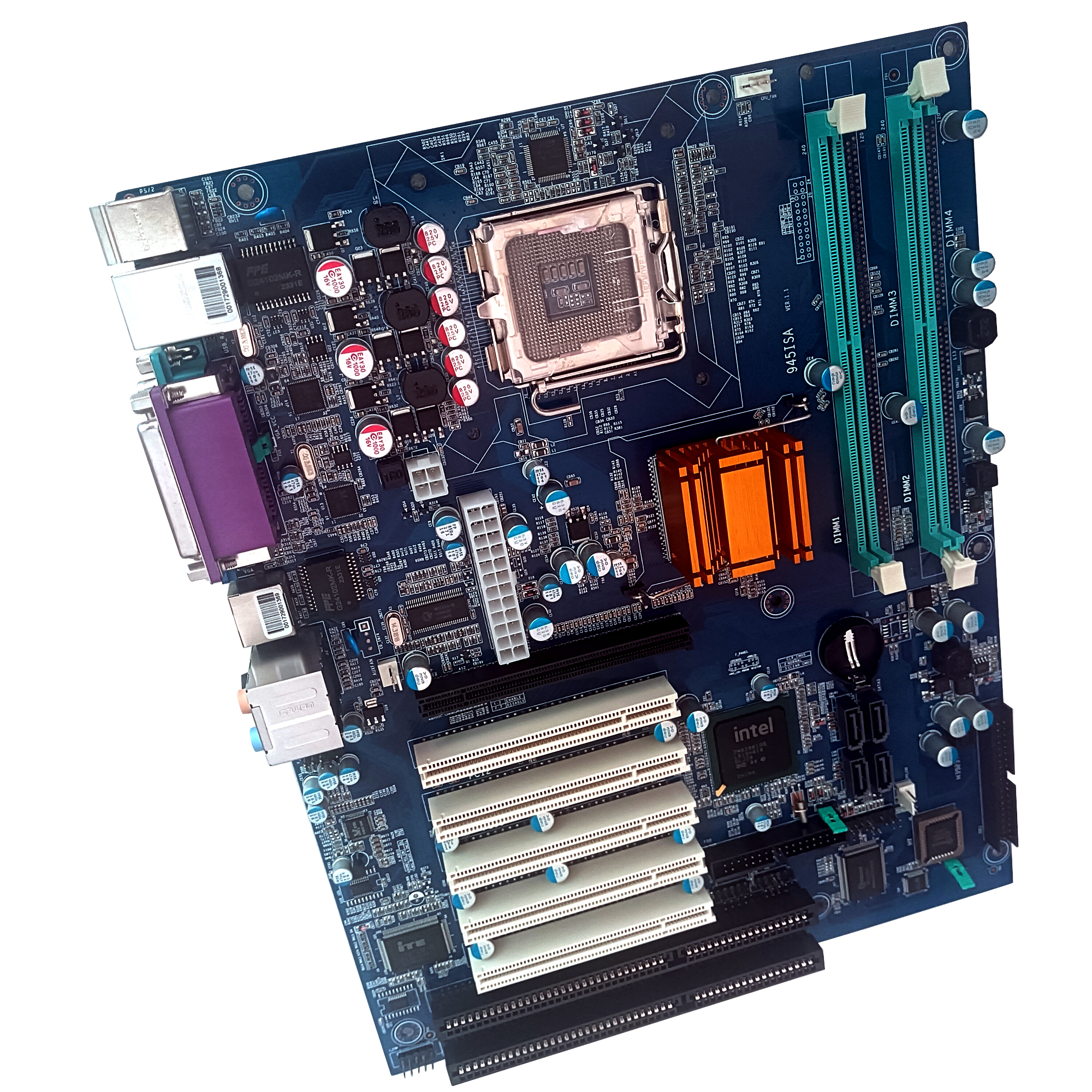 atx motherboard with pci slots