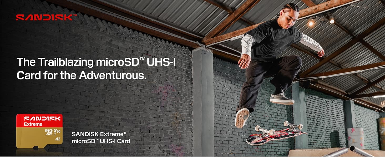 SANDISK Extreme microSD UHS-I Card