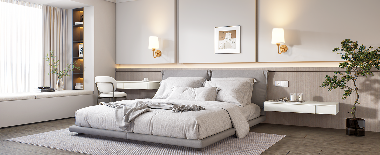 Ouyulong Battery Operated Wall Sconces