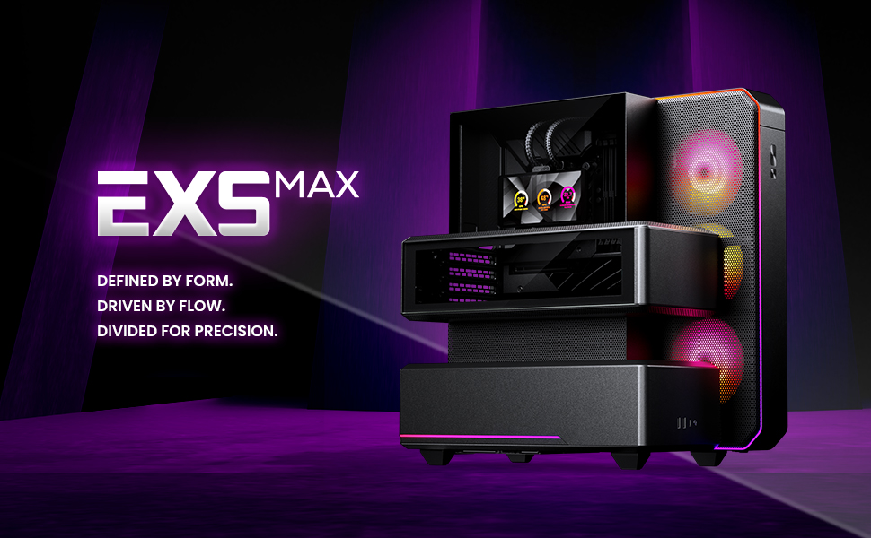 Phanteks EX5 MAX ATX Multi-Chamber PC Case