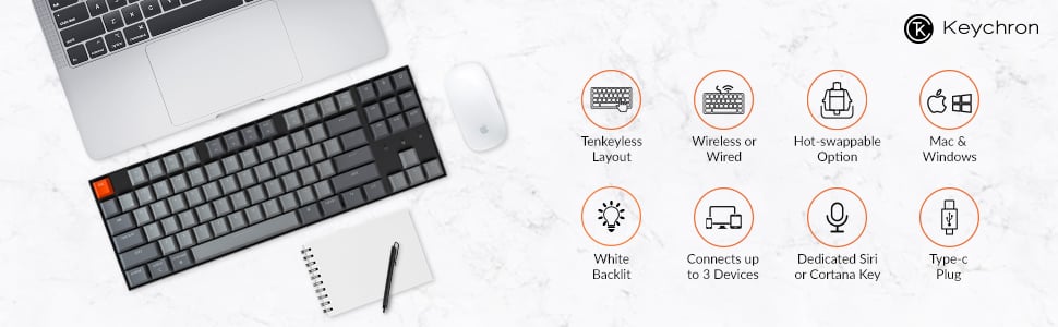 keychron hot swappable keyboard