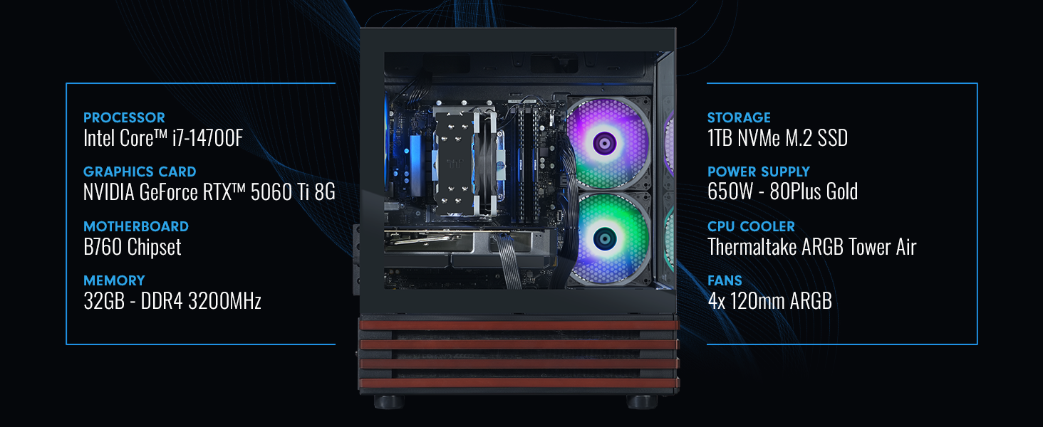 Thermaltake NE i1460T-V170W Desktop PC