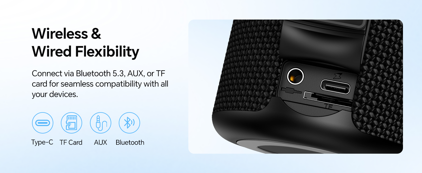 CHIFENCHY PulseSound Portable Bluetooth Speaker