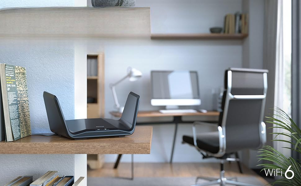 Netgear Nighthawk AX8 RAX70 Wi-Fi 6 IEEE 802.11ax Ethernet Wireless Router,