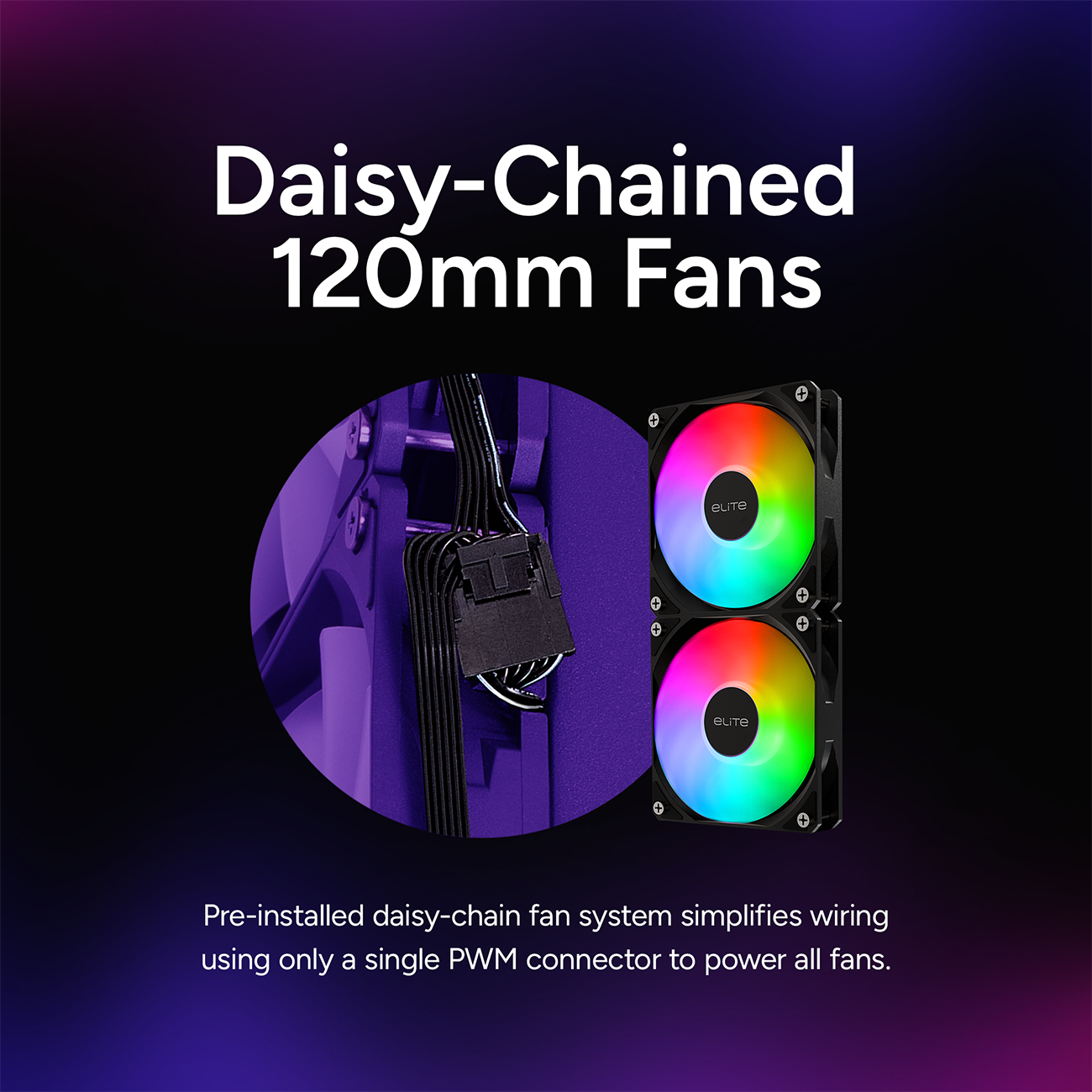 Cooler Master Elite Liquid 240 CPU AIO Cooler - Black