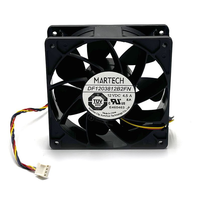 Original MARTECH 12V 4.5A 7000RPM fan for Antminer S19kpro S21 S19jxp KS5pro