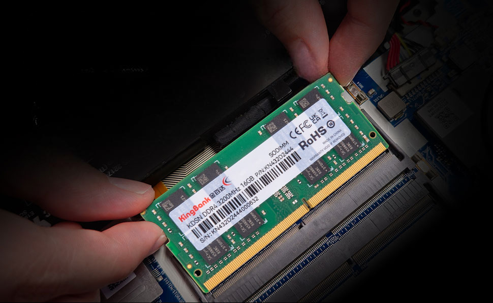 Kingbank 16GB or 32GB 260-Pin DDR4 SO-DIMM DDR4 3200 (PC4 25600) Laptop Memory