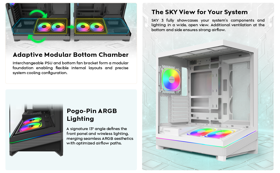 MONTECH SKY 3 ATX PC Case