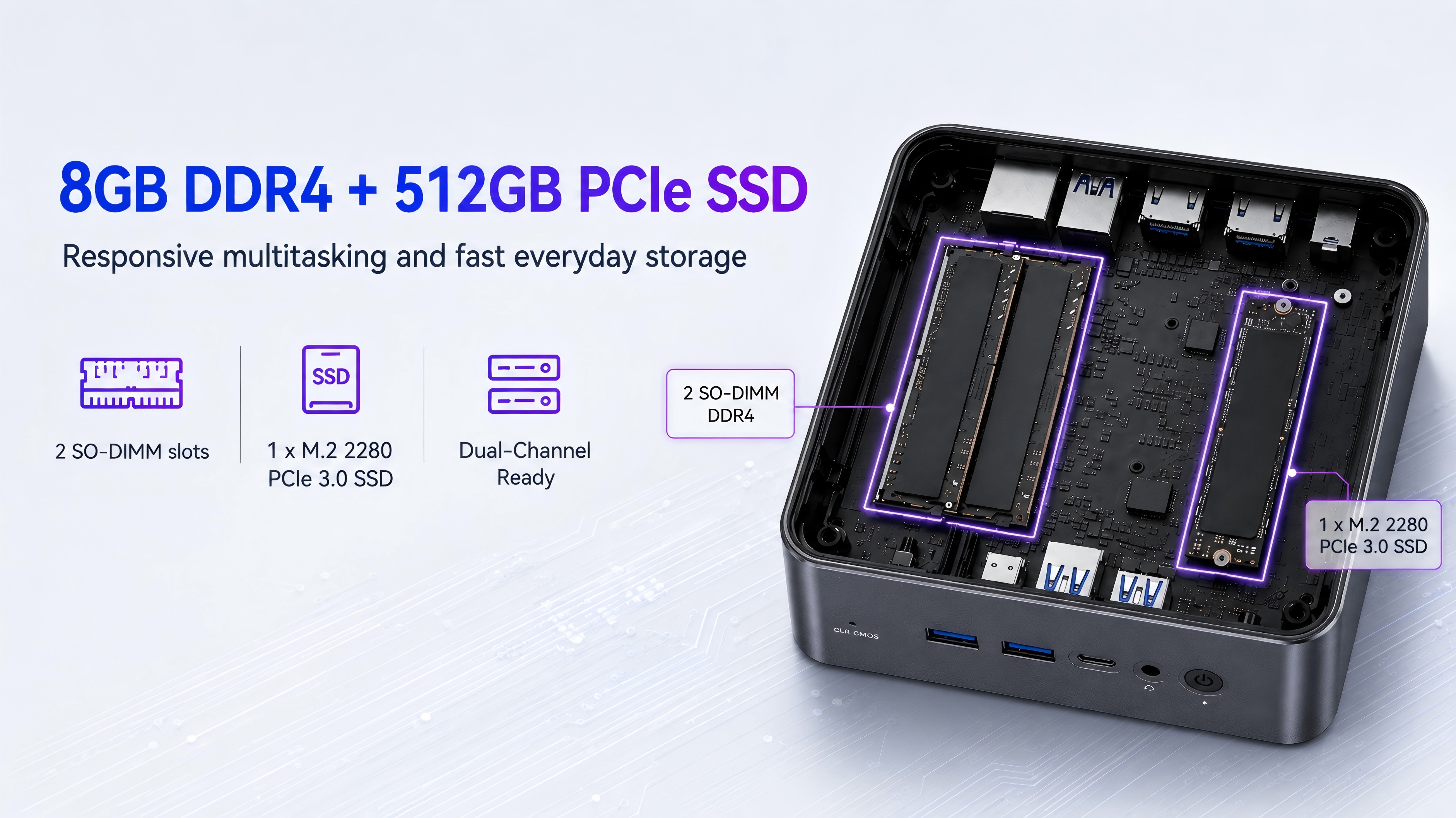 Mini PC AMD Ryzen 7 5825U