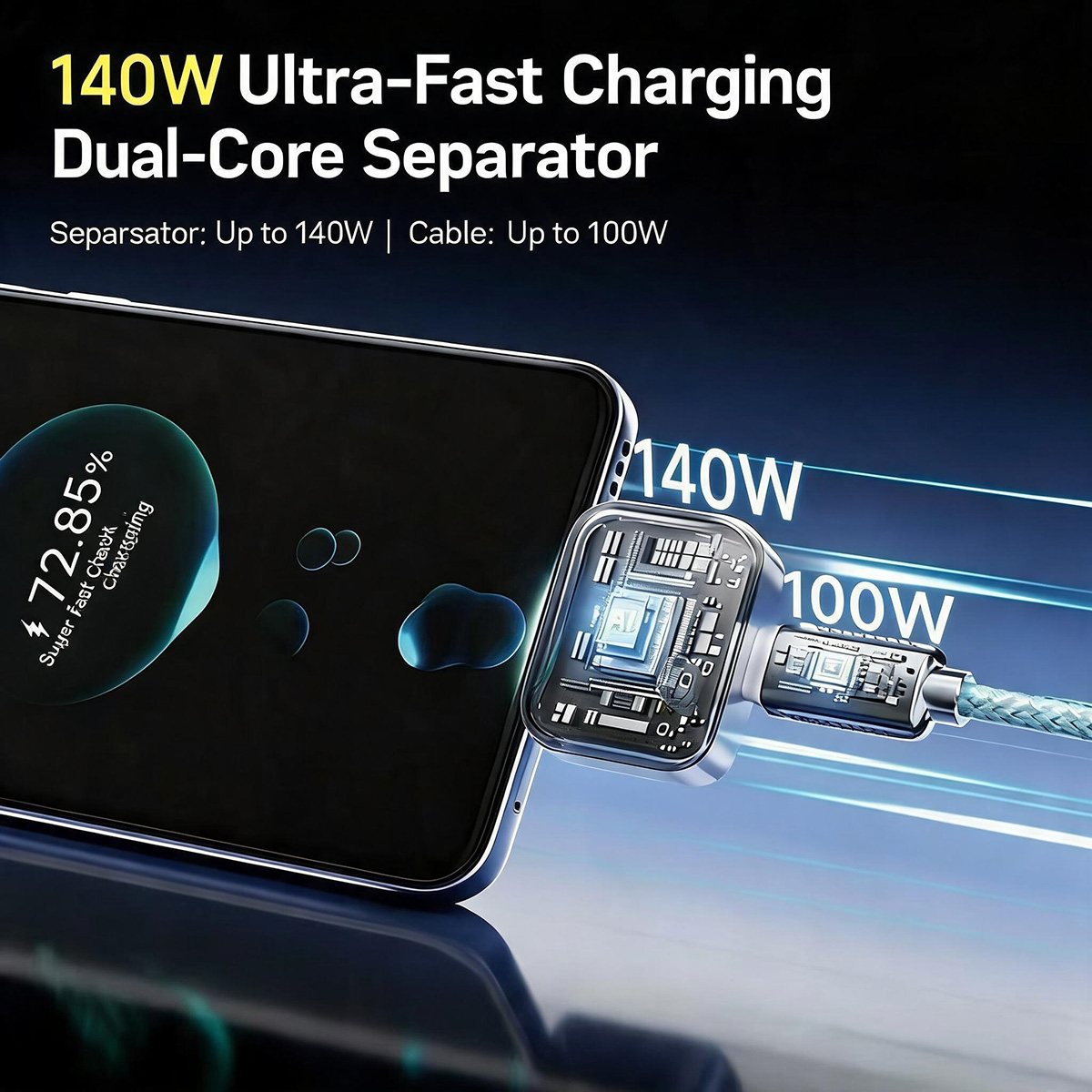 140W