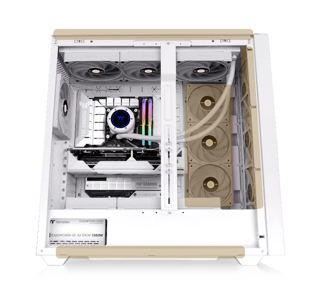 Thermaltake AX500 Snow TG Full Tower Case