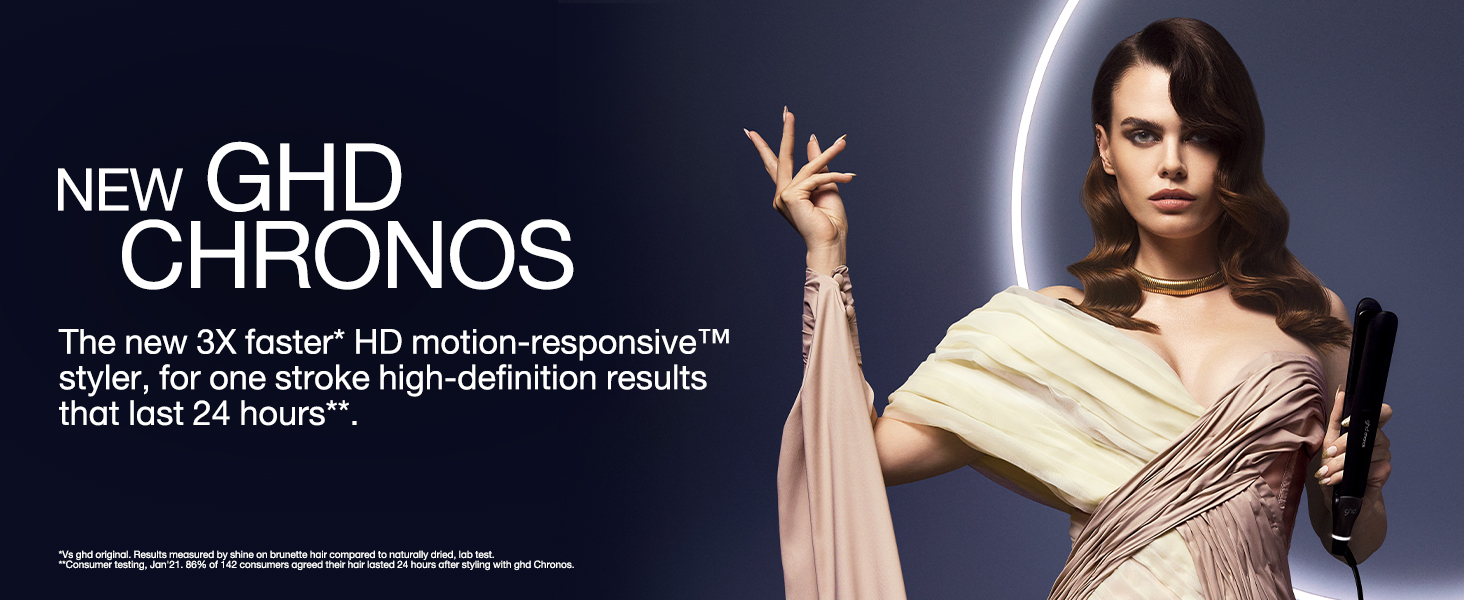 ghd Chronos 1-inch Styler Professional Flat Iron Hair Straightener