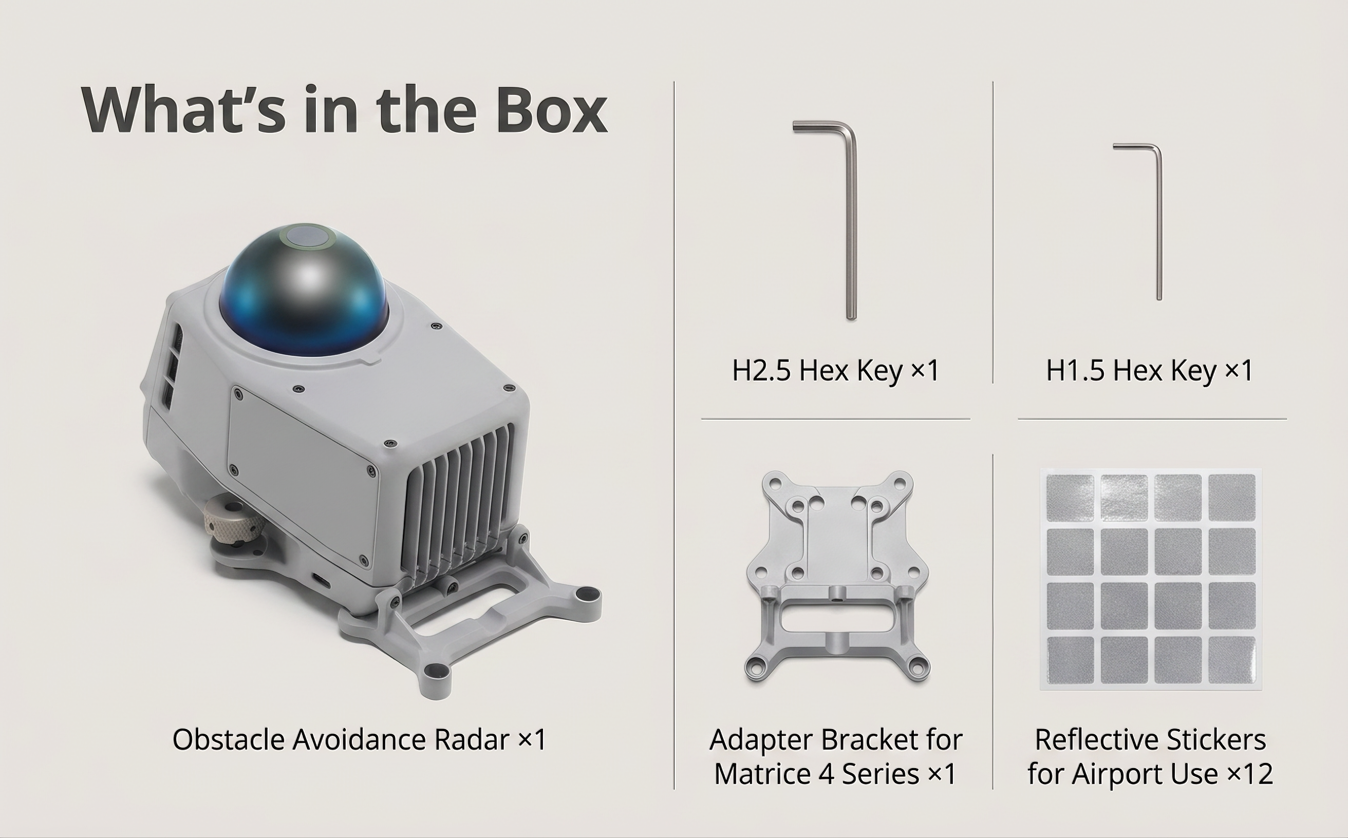 DJI Detailed Introduction to Obstacle-Avoidance Radar