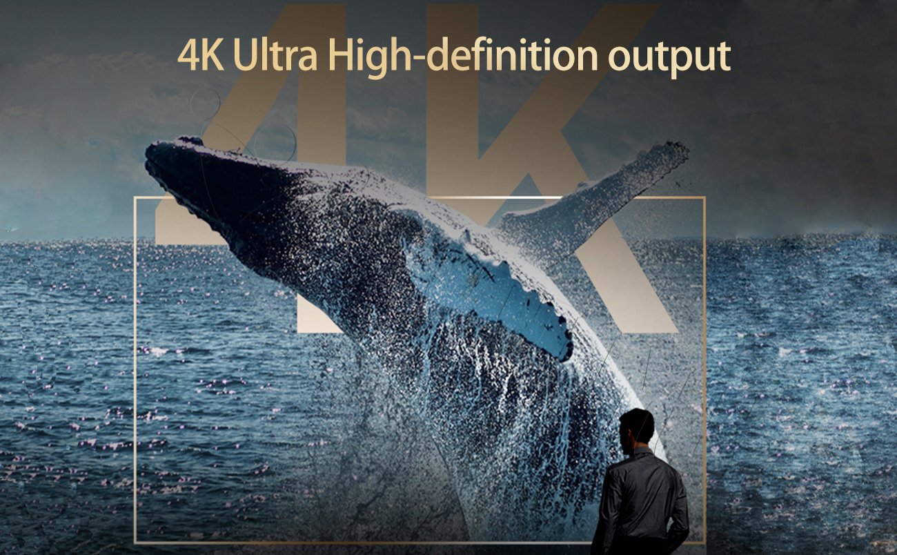 4K ultra high definition output